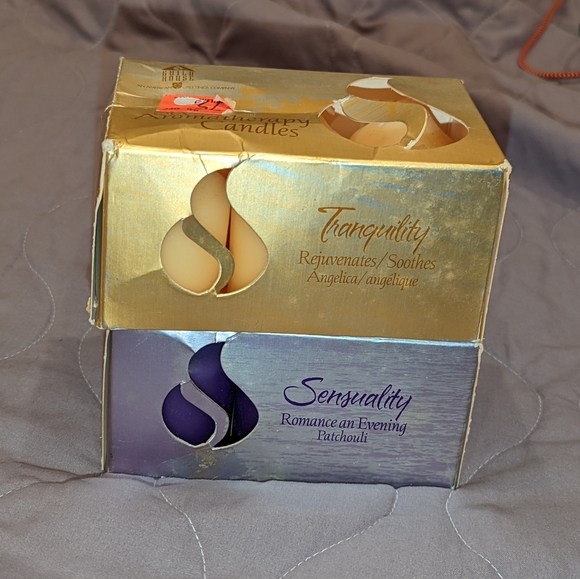 American Greetings Other - Retired Guild House Sensuality and Tranquility Candles